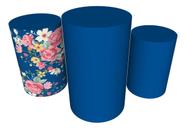 Trio Capas De Cilindro Veste Fácil Flores Trio Capas De Cilindro Veste Fácil Flores
