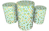 Trio Capas De Cilindro Veste Fácil Textura