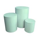 Trio Capas Para Cilindro Versátil Candy Color Verde Menta C/ Elástico