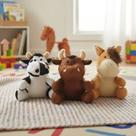 Trio Da Fazendinha Vaquinha Boizinho E Cavalinho