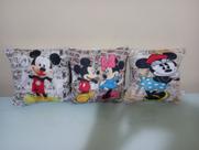 Trio de almofadas Mickey e Minie