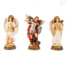 Trio de Arcanjos 15cm de Resina Trio de Arcanjos 15cm de Resina