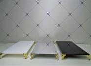 Trio de bandeja com pés decorativas