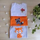 Trio de Bodys Floresta