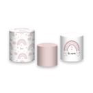 Trio De Capa Cilindro - Arco-Íris Boho Cute 003 Trio De Capa Cilindro - Arco-Íris Boho Cute 003