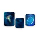 Trio De Capa Cilindro - Astronauta Galáxia Planetas 001