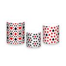 Trio De Capa Cilindro - Baralho Cartas Naipes Simples 005 Trio De Capa Cilindro - Baralho Cartas Naipes Simples 005