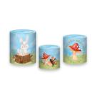 Trio De Capa Cilindro - Bosque Jardim Aquarela 006
