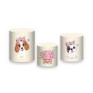 Trio De Capa Cilindro - Cachorrinhas Pet Cute 002