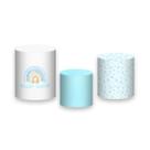Trio De Capa Cilindro - Céu Azul Arco-íris 040