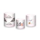 Trio De Capa Cilindro - Halloween Bruxinha Rosa 005