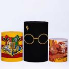 Trio de Capa Cilindro para Festa Veste Fácil C/elástico Harry Potter