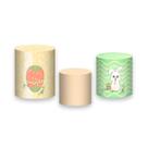 Trio De Capa Cilindro - Páscoa Coelhinho Cute Infantil 004