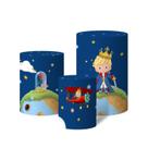 Trio de Capas Cilíndricas Versátil Pequeno Príncipe Baby na Lua Elementos c/ Elástico Trio de Capas Cilíndricas Versátil Pequeno Príncipe Baby na Lua Elementos c/ Elástico
