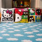 Trio de capas de almofada hello kitty