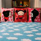 Trio de capas de almofada pucca