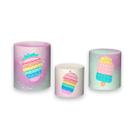 Trio de Capas de Cilindro - Brinquedo Bolha Push Pop It Candy 006