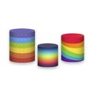 Trio de Capas de Cilindro - Brinquedo Bolha Push Pop It Vários 002