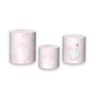 Trio de Capas de Cilindro - Cisne Floral Delicado 030 Trio de Capas de Cilindro - Cisne Floral Delicado 030