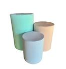 Trio de Capas de Cilindro Decoração de Festas VERDE BB BEGE E AZUL BB