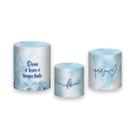Trio de Capas de Cilindro - Deus É Bom O Tempo Todo Azul 025