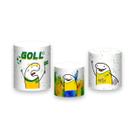 Trio de Capas de Cilindro - Flork Futebol Brasil 016