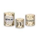 Trio de Capas de Cilindro - Igreja Fé Gratidão Benção 043