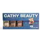 Trio de Esmaltes Teddy Bear Cathy Beauty