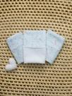 Trio de Fraldas de Boca Conforto Dupla Face Plush e Algodão Ideal Para Bebê Suave e Antialérgico