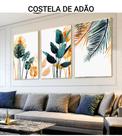 Trio de Quadros Decorativos 60X40 em MDF de Alta Resolução Excelente Qualidade