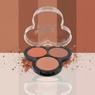Trio de Sombras Cores Neutras Textura Leve e Aveludada de Longa Duração Cores Neutras - Bello Charme