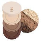 Trio de sombras Kaja Beauty Bento Collection em tons neutros