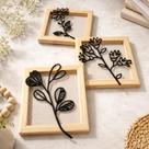 Trio Floral Contemporâneo Flora Minimalista Natural Vazado Trio Floral Contemporâneo Flora Minimalista Natural Vazado