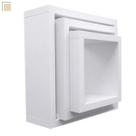 Trio Nicho Branco Tx Mdf Decorativo 30/25/20 Quartos Salas