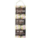 Trio Placa de MDF - Bem-Vindo (13cmx13cm)