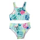 Trio Praia 1 Camiseta 1 Top e 1 Calcinha Frutas Cítricas Lycra Toddler Proteção UV 50+ - Tip Top
