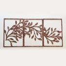 Trio Primavera - Quadro Floral para Decoração de Sala - Quadro Decorativo
