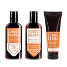 Trio Sobrebarba - Shampoo, Condicionador e Balm de Barba - Light my Fire