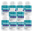 Triomax Magné sio Treonato Malato Que lato 10 Potes x 60 cápsulas floral
