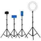 Tripé 2m para iluminção ring ligths cameras smartphones