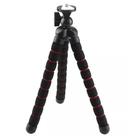 Tripé Articulado Octopus Gorillapod 25cm preto e vermelho para Dslr Sony Nikon