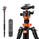 Tripé de câmera K&F Concept K255A4+BH-28L 175 cm Carga 10 kg