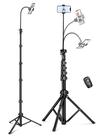 Tripé de Telefone Nineigh 85cm com Pescoço de Ganso - Compatível com iPhone e Android Tripé de Telefone Nineigh 85cm com Pescoço de Ganso - Compatível com iPhone e Android