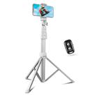 Tripé de Telefone SENSYNE 67 com Selfie Stick e Controle Remoto - Prata
