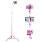 Tripé de telefone UbeeSize 88" flexível com pescoço de ganso para vídeo