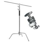 Tripé Girafa 3M em Aço Inox com Barra Girafa e 1 Manopla Grip Head