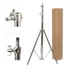 Tripé Iluminação 2,8m Aço Inox 100% Metálico Fotoparts P/ Flash, Tocha, Painel de Led, Estúdio Fotográfico Tripé Iluminação 2,8m Aço Inox 100% Metálico Fotoparts P/ Flash, Tocha, Painel de Led, Estúdio Fotográfico