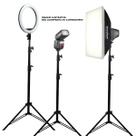 Tripé Iluminação Semi Hidráulico 2,6m para Ring Light e Flashes - WT806 (LS260CS) Tripé Iluminação Semi Hidráulico 2,6m para Ring Light e Flashes - WT806 (LS260CS)