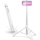 Tripé KraftGeek 168cm - Selfie Stick para iPhone (Branco)