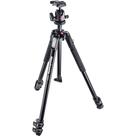 Tripé Manfrotto 190X3 com cabeça de esfera 496RC2 (Kit MK190X3-BH)